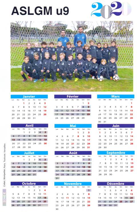 Calendrier u08 u9